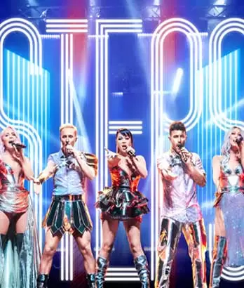 Steps DVD/Blu-Ray Cover artwork for show at London's O2 Arena, directed by Surdevan