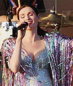 Sophie Ellis-Bexter performing at Kendal Calling 2025 directed by John Surdevan
